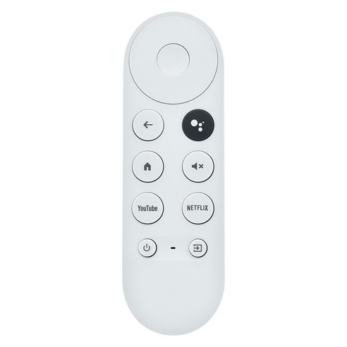2020 구글 크롬캐스트 4K HDTV용 G9N9N Bluetooth 음성 리모컨 액세서리(리모컨만 해당)
