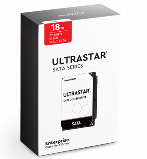 공식판매원 WD 3.5 ULTRASTAR HC550 18TB 1PACK