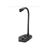 로이체 유선 RGB LED 게이밍 스탠드 USB 마이크