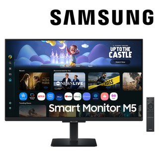 삼성전자 80.1cm(32인치) FHD 스마트 모니터 M5 블랙 S32FM500